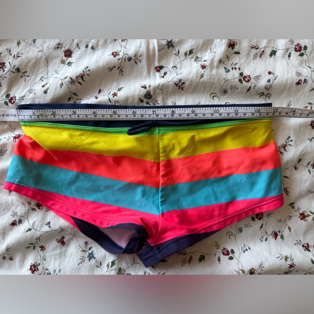 Colorful Striped Swim bottoms - Size EU 36, US 4
